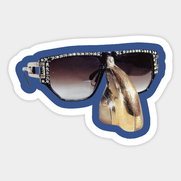 Shock G Glasses Sticker by One Mic History Store